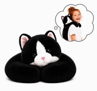Magic Baby Kočka Kobi – objímající terapeutický senzorický plyšák se zátěží 65 cm - Soft Toy