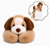 Magic Baby Pes Benji – objímající terapeutický senzorický plyšák se zátěží 65 cm - Soft Toy