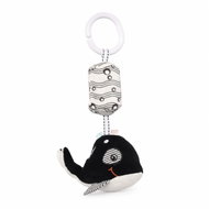 Zopa Sensory Hanging Toy Whale - Pushchair Toy