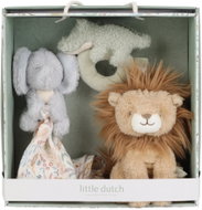 Little Dutch Safari Friends Plush Toy Gift Set - Baby Toy