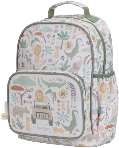 Little Dutch Safari Friends Large Children's Backpack - Children's Backpack - Main image