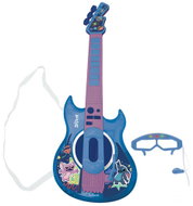 Lexibook Stitch Electronic Light-Up Guitar + Glasses with Microphone - Guitar for Kids