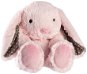 Plyšová hračka Hrejivý zajačik ružový - Plyšák