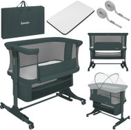 Lionelo Jodie Green Graphite - Cot