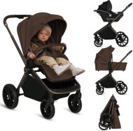 Lionelo Mika Plus 3-in-1 Mocha Mousse - Baby Buggy