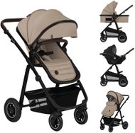 Lionelo Amber 3-in-1 Beige Sand - Baby Buggy