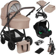 Lionelo Bianka 3-in-1 Beige Taupe - Baby Buggy