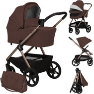 Lionelo Carmine 2-in-1 Brown Chocolate - Baby Buggy