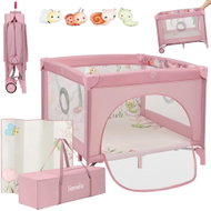 Lionelo Mille Plus Pink - Baby Playpen