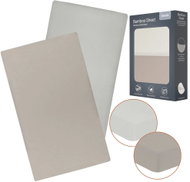 Lionelo Bamboo Sheet Off White Beige 118 × 60cm - Cot sheet