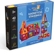 Magneted Magnetická stavebnice 40 ks - Building Set