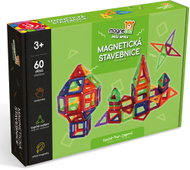 Magneted Magnetická stavebnice 60 ks - Building Set