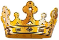 Liontouch Zlatá královská koruna - Costume Accessory