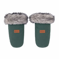 PETITE&MARS Rukávník / rukavice Fjora Veritable Khaki - Pushchair Gloves