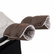 PETITE&MARS Rukávník / rukavice Jasie Dark Wallnut - Pushchair Gloves