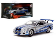 Jada Fast & Furious Nissan Skyline GTR R34 1:32 - Metal Model