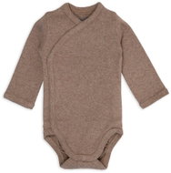Lodger Long-sleeved Top, Melange Buffalo, size 68 - Bodysuit for Babies