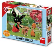Dino Bing so psíkom - Puzzle