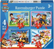 Ravensburger 120043386 Paw Patrol 4-in-1 - Jigsaw Puzzle