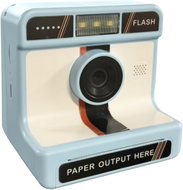 Wiky Children's Digital Camera with Printer Blue, 12Mpx Photo, Full HD Video - Children's Camera