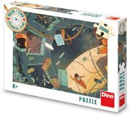 Puzzle Dino Nájdi 10 predmetov – vesmír - Puzzle