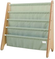 3 Sprouts Stojan na knížky Recycled Solid/Green - Toy Organiser