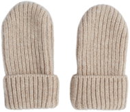 Lodger Rukavice Merino Beige 0 - 12 měsíců - Baby Gloves