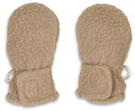Lodger Rukavice Teddy Beige - Baby Gloves