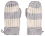 Lodger Rukavice Stripe Merino Storm vel. 1 - 2 roky - Baby Gloves