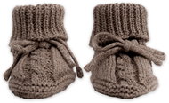 Lodger Knit Cable Buffalo vel. 0 - 6 měsíců - Baby Booties