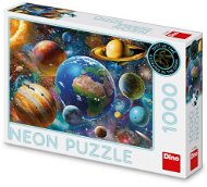 Dino Planéty Neón - Puzzle