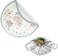 Play And GO Noomad original play mat and toy bag Worldmap Colour - Play Mat