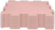 Nido Nido Foam Puzzle Play Mat 9pcs Taupe Pink - Play Mat