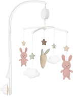 Jabadabado Bunny musical mobile, pink - Cot Mobile