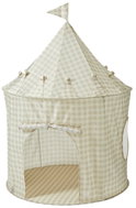 3 Sprouts Dětský Stan Recycled Gingham Beige - Tent for Children