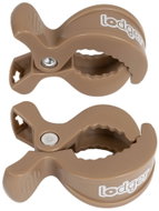 Lodger Swaddle Clip, pack of 2, Beige - Pram Pegs