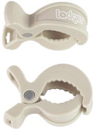Lodger Swaddle Clip, pack of 2, Birch - Pram Pegs