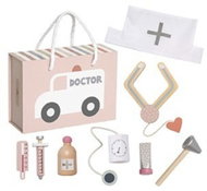 Jabadabado Doctor's case pink - Kids Doctor Kit
