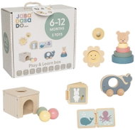 Jabadabado Play and Learn box 6–12 m - Motor Skill Toy