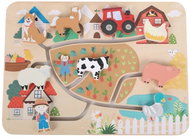 Dvěděti Motorická deska Farma - Motor Activity Maze