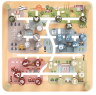 Dvěděti Oboustranný labyrint Město a abeceda - Motor Activity Maze