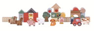 Dvěděti Kostky Život na farmě 36 ks - Wooden Blocks
