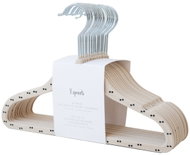 3 Sprouts ramínka Velvet 15 ks Double Dot & Beige - Hanger