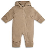 Lodger zimní novorozenecká kombinéza Teddy Beige - Baby Romper