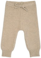 Lodger pletené tepláčky Merino Beige vel. 62 - Baby Joggers