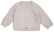 Lodger Merino Knitted Cardigan Birch Size 62 - Baby coat