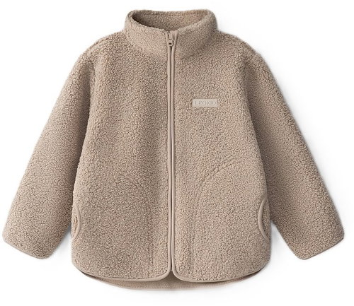 Leokid fleecová bunda Theo Almond Milk vel. 104 - Jacket - Main image