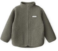 Leokid fleecová bunda Theo Vetiver Green vel. 110 - Jacket