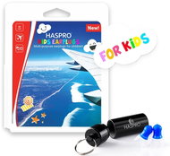 Haspro Travel - Airplane špunty do uší na cestování pro děti, 1 pár / 2 ks - Earplugs