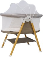 Asalvo Nidus 2 Mini Cot 0-6m Beige - Travel Bed